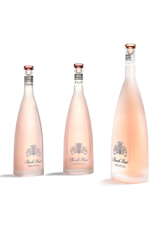 Rose Puech Haut Une Bouteille Reconnaissable Entre Toutes Reflet D Un Positionnement Innovant Saverglass