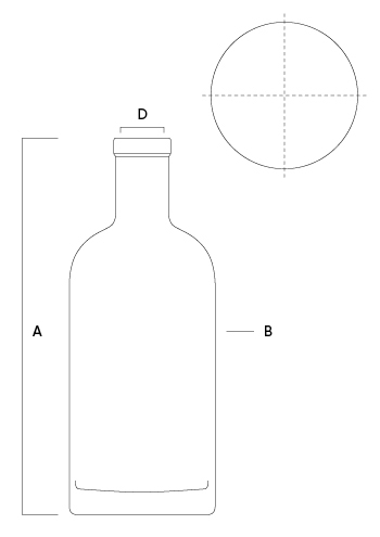 Set calici birra Oslo 50 cl