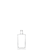 Mignonette en verre extra-blanc pour spiritueux, modèle Long Island, 5CL, bague BVP