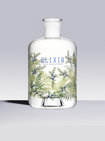 La sérigraphie organique sur bouteille en verre | Saverglass©